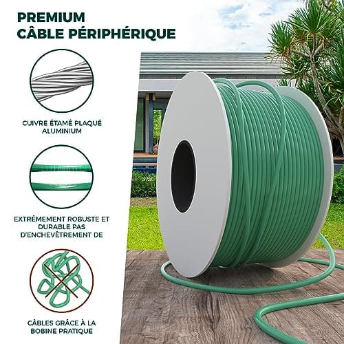 Robot Lawnmower Cable – Universal Compatible – High Quality Peripheral Wire – Accessories for Husqvarna, Gardena, Worx, Bosch and Yard Force Lawnmowers - Image 5