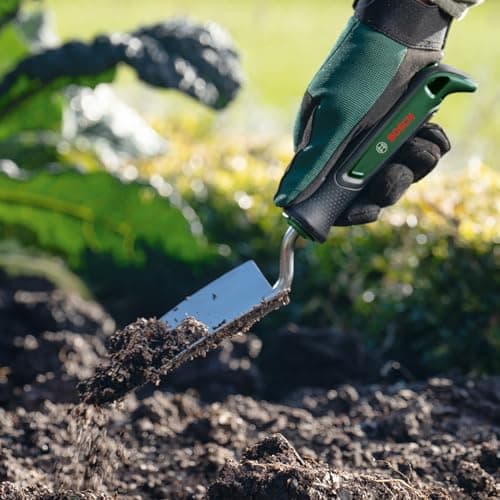 Bosch Outil à main de jardin Truelle (creuser/désherber, robuste, acier inox, manche souple, design ergonomique) - Image 4