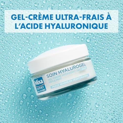 Mixa Expert Peau Sensible - Hyalurogel - Gel-Crème Hydratant Intensif 24H - 50 ml - Image 5
