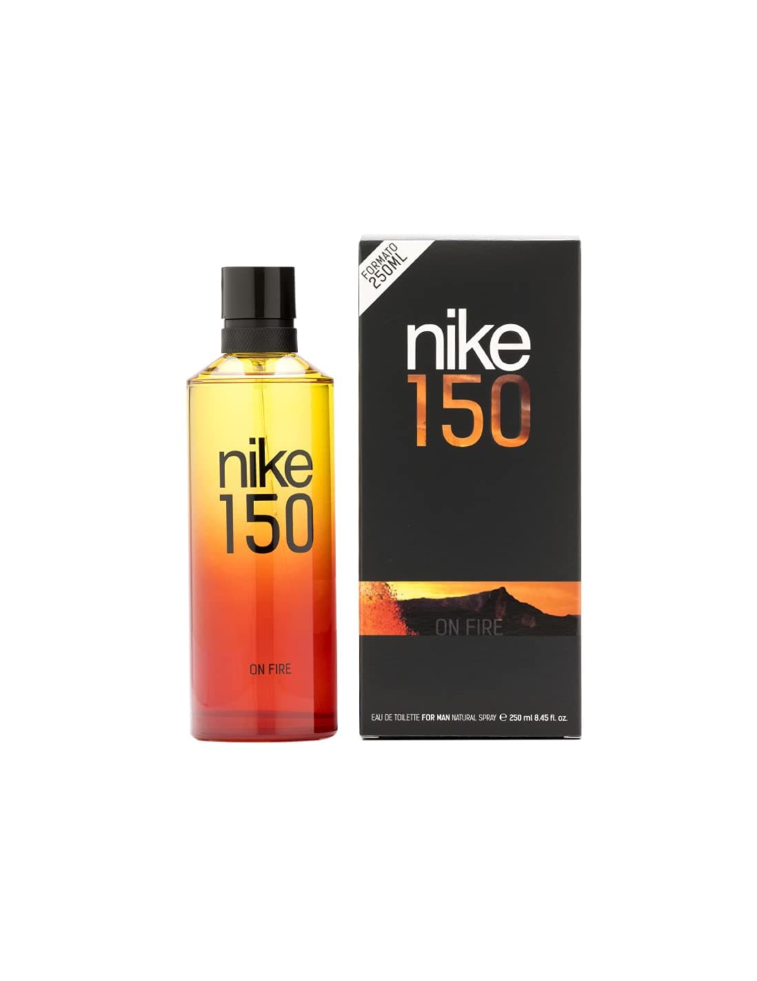 NIKE - On Fire, Eau de Cologne pour homme, 250 ml, Parfum format spray, Eau de toilette naturelle et masculine, Arôme boisé oriental, Parfum frais, sensuel et longue durée - Image 9