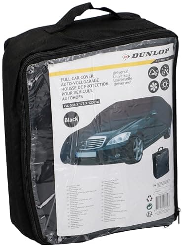 Dunlop Universal Car Cover 534 x 178 x 120 cm Black - Image 3