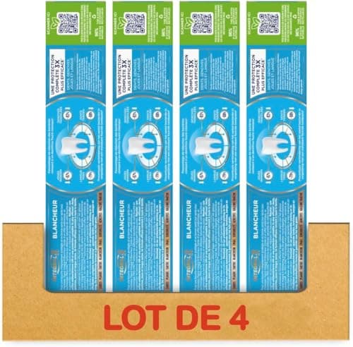 SIGNAL - Dentifrice Blancheur integral 8 blancheur effet prébiotique - Protection Complète 3x plus efficace -96% d'ingrédients d'origine naturelle (lot de 4x75ml) - Image 5