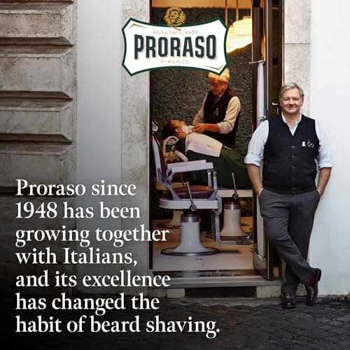 Proraso Beard Shampoo Wood & Spice, 500 ml, Scented Beard Shampoo that softens, cares and gently removes impurities, Made in Italy - Image 8