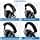 Geekria Replacement Ear Pads + Headband for Sony MDR-HW700, MDR-HW700DS Headphones - Black - Image 7