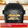 Moulinex Multicook Stir&Fry, Multicooker and air fryer, Automatic mixing blade, 14 programs, 2-level cooking, MZ7408F0 - Image 6