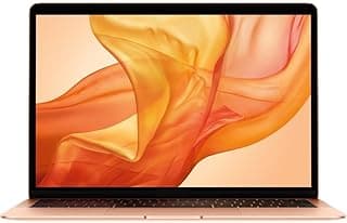 Apple 2019 Apple Macbook Air with 1.6GHz Intel Core i5 (13-Inch, 8GB RAM, 128GB SSD Storage) (Azerty) Gold (Refurbished)