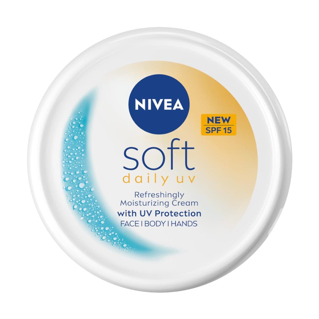 NIVEA Crème Hydratante Intense Douce et légère avec Huile de Jojoba et Vitamine E pour Visage, Corps et Mains Protection SPF 15, 200 ml - Image 9