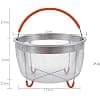 Stainless Steel Steamer Basket For Instant Pot Steamer Basket With Handle Silicone Steamer Basket For Cooking Vegetables And Food, Pressure Cooker Accessories - Image 3