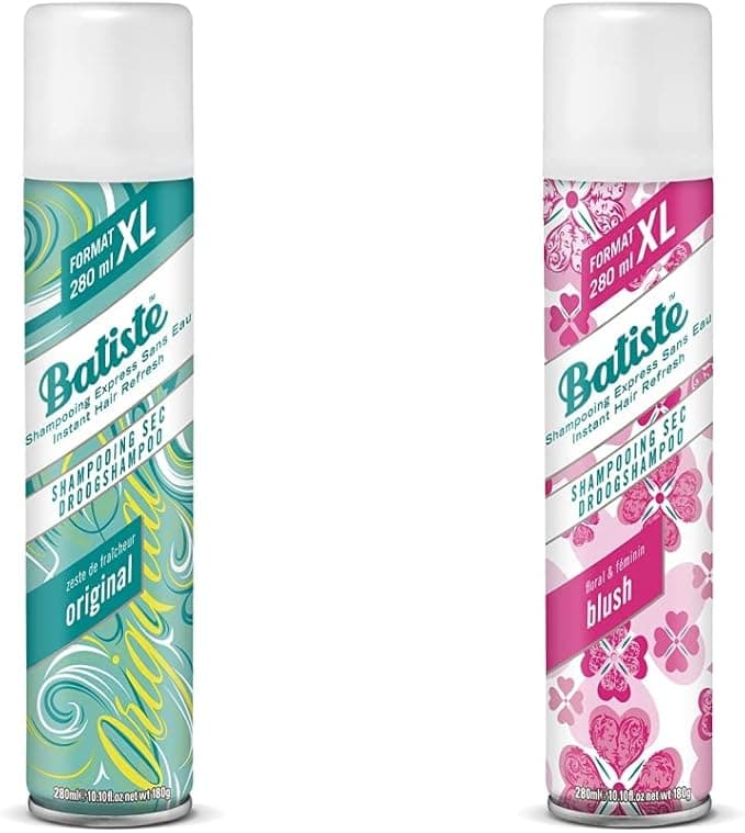 Batiste - Dry Shampoo - Original - 280ml & Dry Shampoo - Blush - Floral and Seductive -280ml