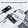 MOKiN Triple Monitor USB C Docking Station with 2 HDMI DisplayPort 4K@144Hz, Power DC 150W, USB 3.1 10Gbps, USB A 2.0/3.0, Ethernet RJ45, SD/TF for Dell HP MacBook - Image 7