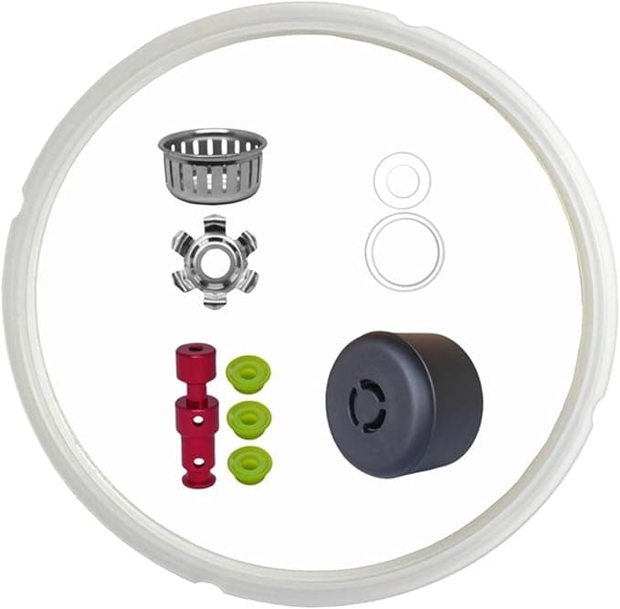 Steam Outlet Handle, Gasket, Spare Parts For Float Valve, Compatible With Instant Pot, Pro/Pro Plus 6 QT, Duo Evo Plus 6 QT - Image 1