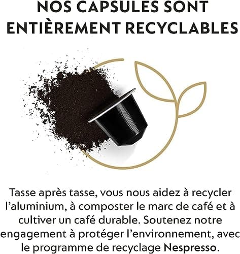 Nespresso Inissia Black Delonghi Original Coffee Machine - Bundle Top Selection Ispirazione 100 Capsules - Image 6