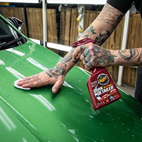 Meguiar’s G1116EU Kit Gomme Décontamination Quik Clay, Contient Flacon de Brillance Éclair, 473ml et Une Gomme de 80g - pour Éliminer en Toute Sécurité Les Contaminants Adhérents sur la Carrosserie - Image 7