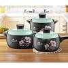 Dutch Oven Stew Pot Ceramic Home Soup Pot Heat Resistant High Temperature Soup Pot Milk Pot Rice Noodle Porridge Gas Casserole Staub (Size : 2.25L) - Image 5
