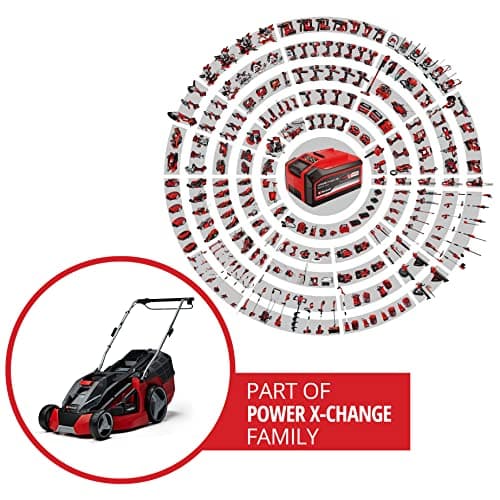 Einhell Cordless lawn mower GE-CM 43 Li M KIT Power X-Change (36V, cutting width 43cm, recommended area 500m²) Comes with 2 4.0 Ah batteries and charger - Image 3