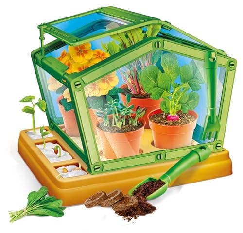 Clementoni - 19365 - Science And Game Lab - Science in Greenhouse - Botanical Garden, Children's Greenhouse, Grow Plant Kit, Scientific Laboratory 7 Years, Science Experiments, in Italian, Made in - Image 3