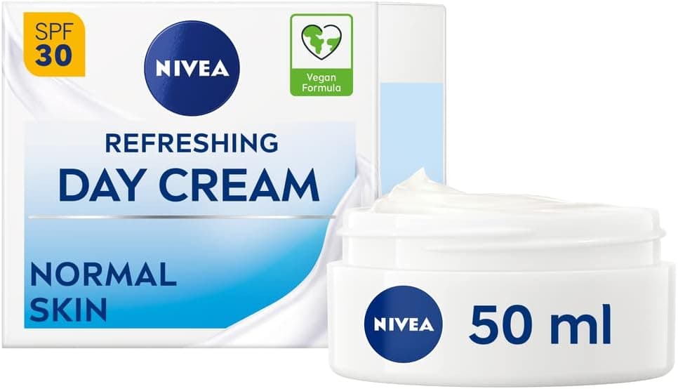 NIVEA Crème de jour rafraîchissante 24H SPF 30 50 ml - Image 1