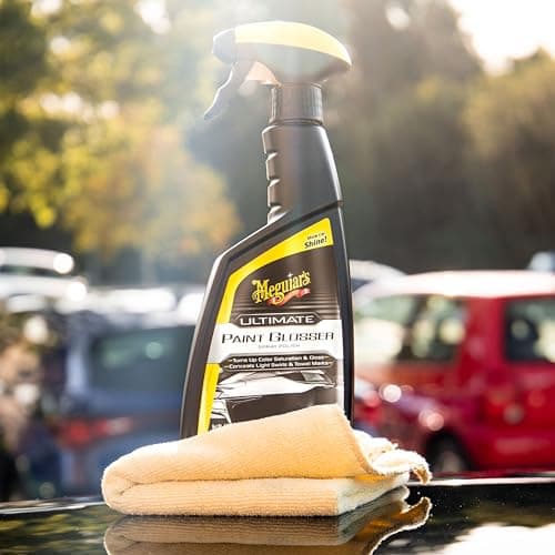 Meguiar's Ultimate 473 ml Brilliant Paint Effect Polish Spray Polish Gives An Incredibly Glossy Finish To Your Paint, Black - Image 7