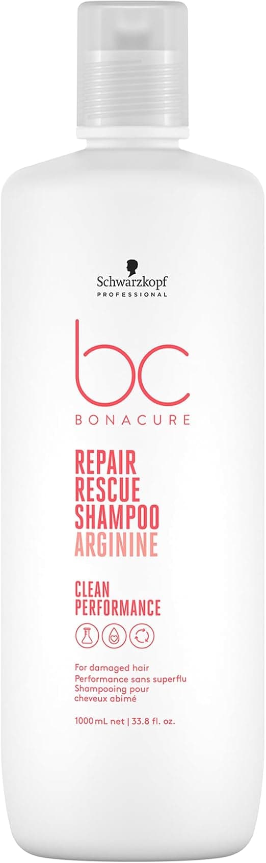 Schwarzkopf Professional Bonacure Peptide Repair Rescue Micellar Shampoo, 1000 ml - Image 1