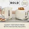 Breville Bold VKT223 Electric Kettle Vanilla 1.7 Litre 3 kW Fast Boiling Cream Chrome Silver [VKT223] - Image 7