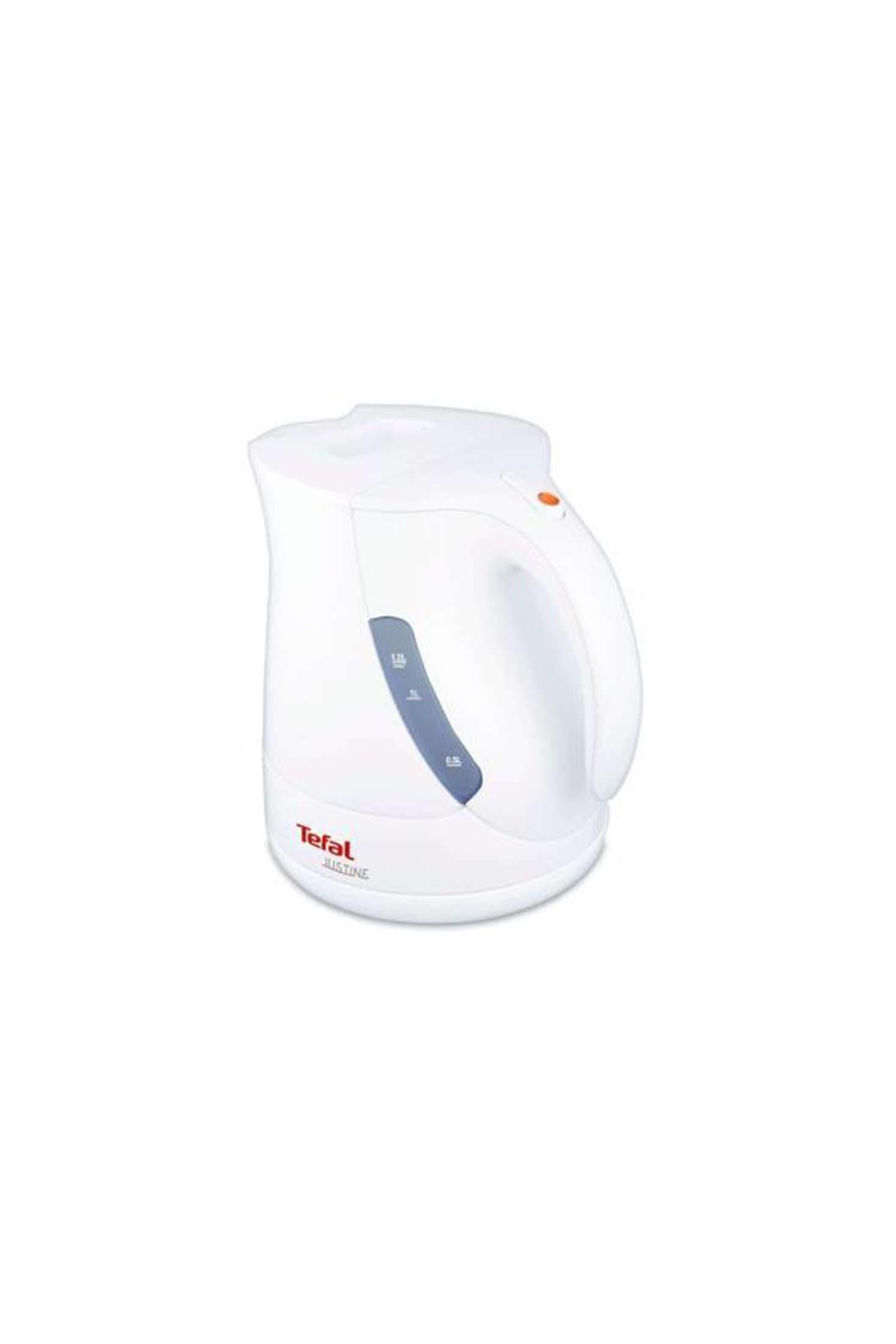Tefal Justine BF512011 Cordless Electric Kettle, Capacity 1.2 L, Hidden Resistor, Visible Water Levels, 360° Rotating Base, Anti-Limescale Filter, Justine BF512011 - Image 1