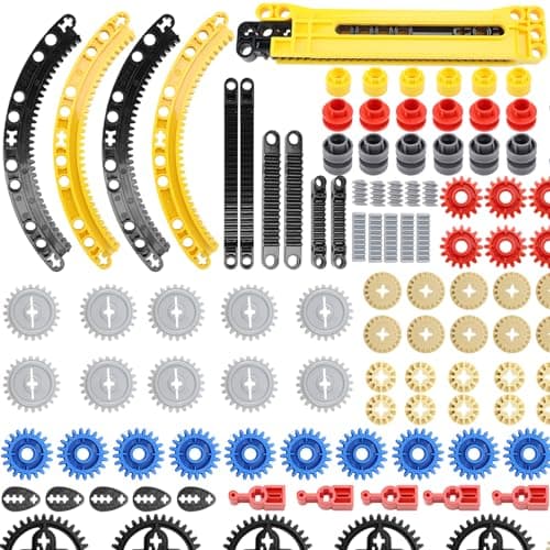 Technic Parts for Lego 213 Pieces Gearbox Gear and Axle Parts DIY Technic Vehicle Parts Compatible with Consumer Brands on the Market - Image 5