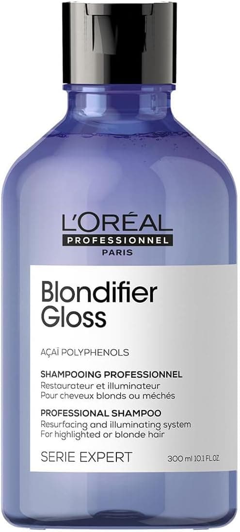 L'Oréal Professionnel | Illuminating Shampoo for Blonde and Highlighted Hair, Blondifier Gloss, SERIE EXPERT - Image 1