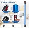 Vacuum Cleaner Extension Tube - Compatible with Dyson V7/V8/V10/V11/V15 73cm Lightweight Aluminium Spare Part (Blue) - Image 5