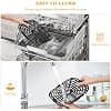Air Fryer Accessories for Instant Pot Vortex 6 in 1 6 QTXL, Air Fryer Stove Grill Replacement Mat Square Air Fryer, Replacement Crisper Plate 23 x 24.2 x 0.1 cm - Image 7