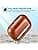 Leather Case for AirPods Pro 3 2025, ICARER Leather Shock-Resistant Premium Case Cover for Apple AirPods Pro 3 2025 Headset Charging (LED Visible) Support Wireless Charger - Brown - Image 8