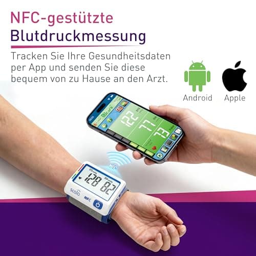 Scala SC 6027 NFC Wrist Blood Pressure Monitor 60270 - Image 4