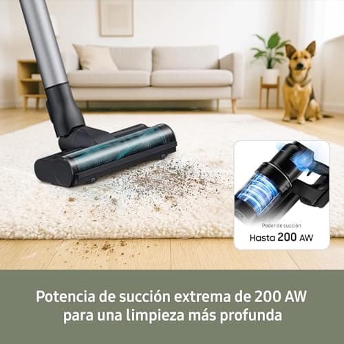 Samsung Cable Jet 75E VS20B75AGR5/WA Aspirateur pour Animaux de Compagnie avec Brosse 200 W - Image 4
