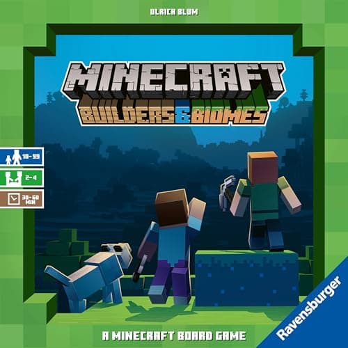 Ravensburger - Minecraft Builders & Biomes - Video Game Board Game - Strategy - 2-4 Players from 10 Years Old - 26132 - (Multilingual - French Included) - Image 2