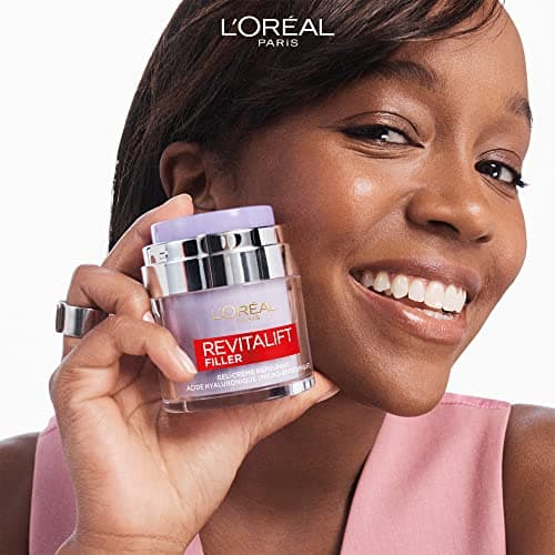 L'Oréal Paris – Plumping Gel Cream – Moisturising & Anti-Ageing Care – With Hyaluronic Acid, Ceramides, Niacinamide & Glycerin – For All Skin Types – Revitalift Filler – 50 ml - Image 7