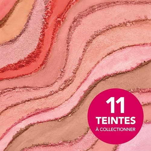 BOURJOIS - Boîte Ronde Blush 74 Rose Ambre - Piceau & Miroir Intégré - Technologie Fard Cuit - Texture Fine & Légère - Facile À Estomper - Parfum Gourmand - Image 8