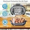 Magnetic Anti-Splash Grill Accessories for Ninja CRISPi Portable Oil-Free Fryer, 3.8L, 4-in-1 FN101EUGY,Anti Splash Grid for Airfryer, Silicone Protection for Air Fryer - Image 7