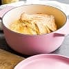 KitchenAid Cast Iron Enamelled Cast Iron Casserole Dish with Lid, Diameter 26 cm, Round, 5.2 L, 6 kg, High Quality & Durable, Searing, Frying, PFAS Free, Induction, Ergonomic Handle, Oven at 260°C, - Image 8