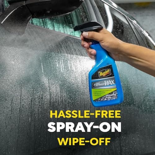 Meguiar's G190526EU Spray cire traitement hydrophobe - Hybride Céramique - Traitement Céramique Hydrophobe - Protection Avancée Carrosserie - Effet Perlant - Nettoyage Voiture - Image 7