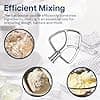 MMOBIEL K45B Stainless Steel Flat Mixer for KitchenAid 4.5-5 Quart Tilt Head Mixer on Stand Artisan & Classic Series by MMOBIEL - Blade Attachment - Dishwasher Safe - Image 4