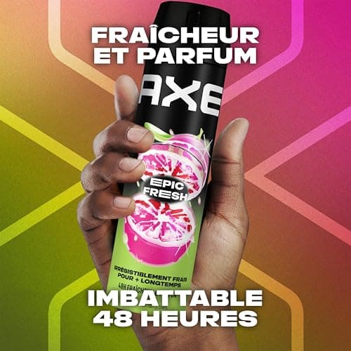 Axe Suprême Déodorant Homme Spray Epic Fresh 48h Fraîcheur & Parfum 200ml - Image 5
