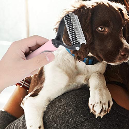 HEEPDD Dog Grooming, Hair Comb, Pet Hair Brush, Cat Hair Removal Comb for Puppies Furminator (S) - Image 4
