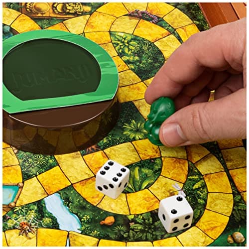 Jumanji - Jumanji Retro - Jeu de Société Famille - Jeu De Plateau avec Nombreux Défis - Ambiance du Film - Version Française - Jouet Enfant 8 Ans et + - Image 8