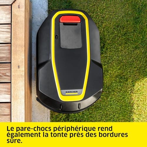 Kärcher RCX 4 robot lawnmower without bounding cable, mowing area: 1500 m², up to 60% gradient, all-wheel drive, hedgehog detection, GPS + RTK + camera - Image 7