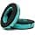 WC Freeze Hybrid Fabric Cooling Gel Replacement Pads - Compatible with HyperX Cloud, Steelseries Arctis, ATH M50X - Comfortable & Cool Longer | Speedracer Cyan - Image 7