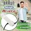 Blender blade chopper for bowl 500 ml with original code 67050141 AS00004185 for Braun Multiquick 4130 4162 4165 4191 4192 4193 4199 4200 - Made in EU - Image 3