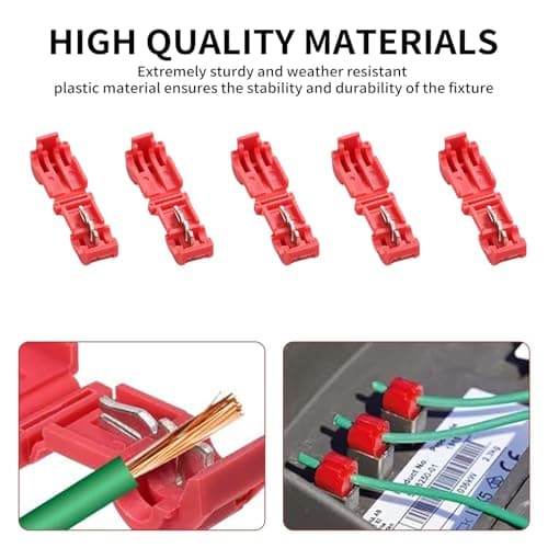 20 x Robot Lawnmower Wire Connectors, Cable to Connectors Terminals, Quick Crimp Cable Accessory, for Gardena Lawnmowers Husqvarna Bosch Lawn Automower - Image 4