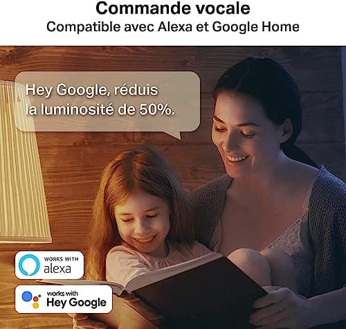 Tapo Ampoule Connectée WiFi, Ampoule LED E27 Multicolore 2500K-6500K, Dimmable 8.7 W 806Lm, Compatible avec Alexa et Google Home, Commande Vocale, Economie d'énergie, L530E(2-pack) - Image 6