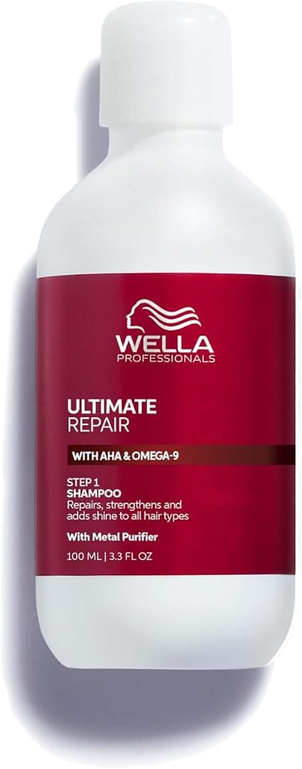 Wella Professionals ULTIMATE REPAIR Shampoo repairs, strengthens and hydrates all hair types, 100 ml - Image 1