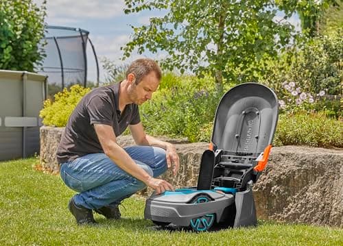 Gardena Robot mower shelter: optimal protection against sun and rain for robot mower and charging station (15020-20) - Image 7