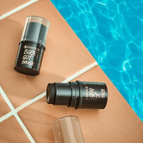 Essence Cosmetics Baby Got Bronze Bronzing Stick Bronzeur, Naturel, Sensation de Rosée 5.5 g - Image 5